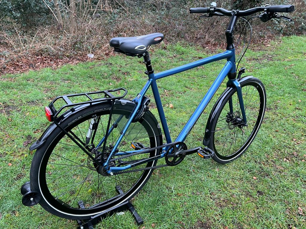 Koga F3.4.0 framemaat 57 cm Shimano Alfine 8 Riem hyd disc, Overige merken, ., Versnellingen, Ophalen of Verzenden