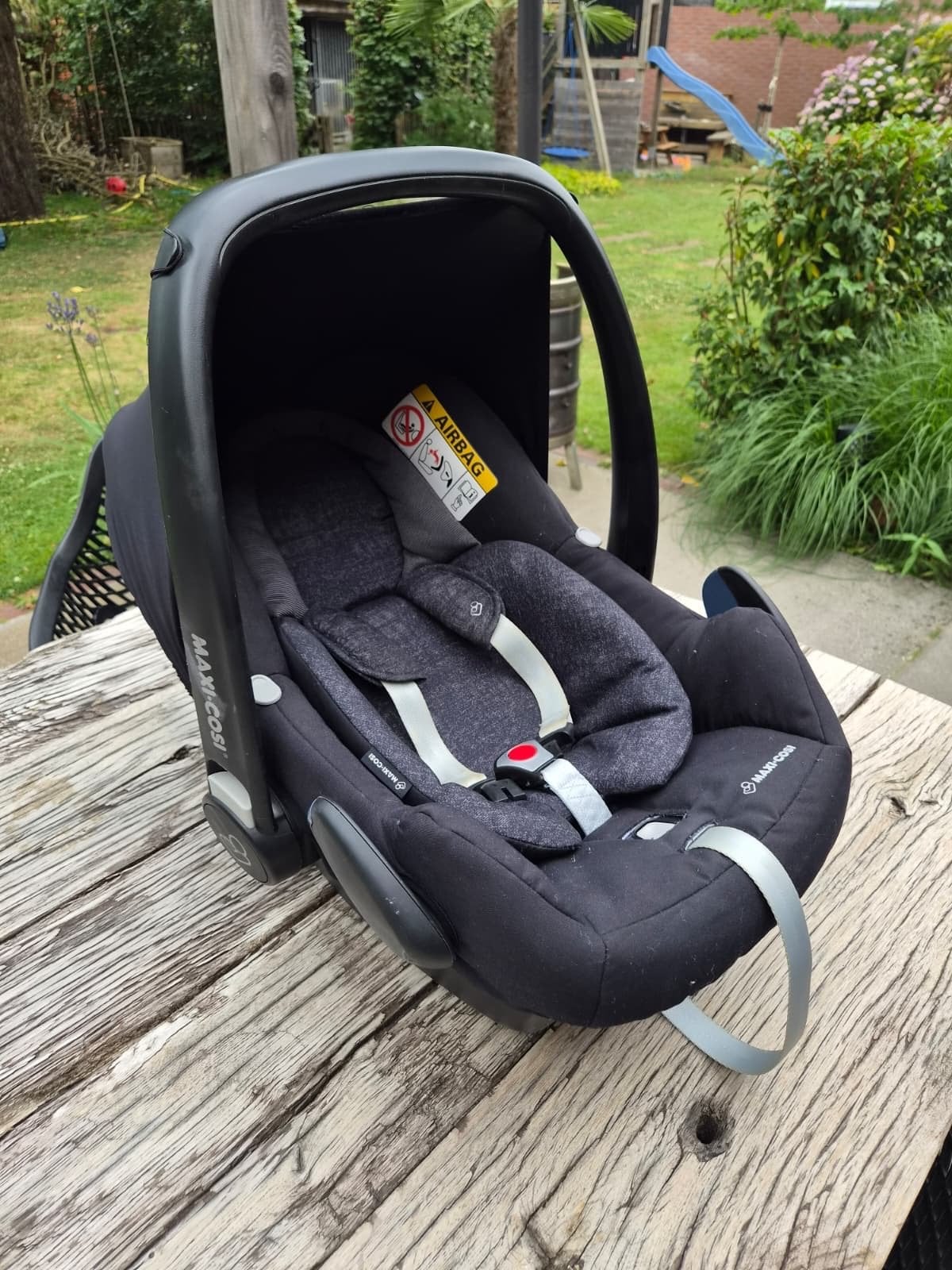 Maxi-Cosi autostoel 0-12 kg, zo goed als nieuw, Ophalen, Autogordel, Zo goed als nieuw, 0 t/m 13 kg