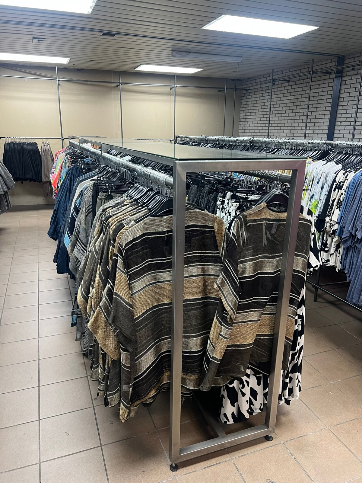 Kleding rekken rvs, Ophalen