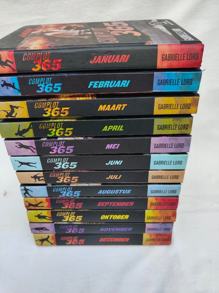 COMPLOT 365 door Gabrielle Lord (complete serie 12 delen), Boeken, Ophalen of Verzenden, Zo goed als nieuw
