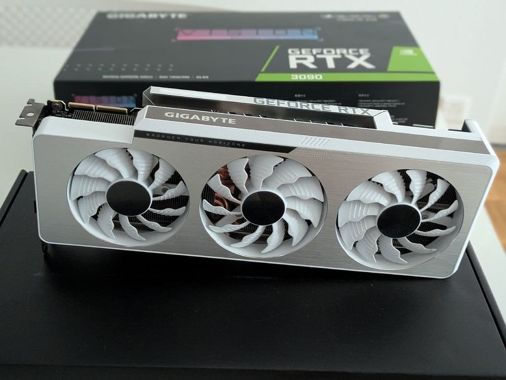 Gigabyte rtx 3090 vision 24gb, Computers en Software, Videokaarten, Ophalen of Verzenden, Zo goed als nieuw, GDDR6, PCI-Express 4