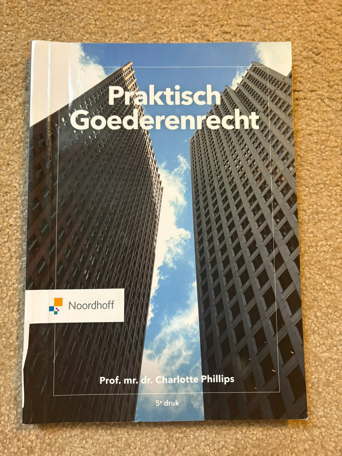 Praktisch goederenrecht, Ophalen of Verzenden, Alpha, Zo goed als nieuw, HBO