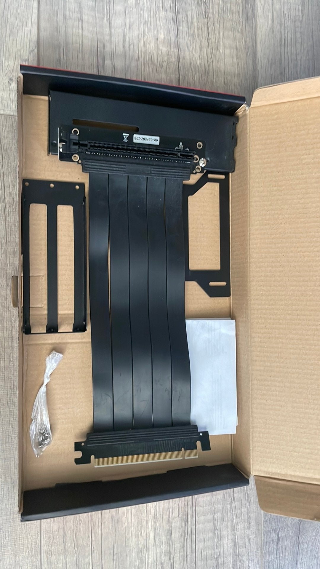 RISER BLACK PRO, Vertical GPU Holder + Premium PCIe 3.0 Rise, Ophalen of Verzenden, Zo goed als nieuw