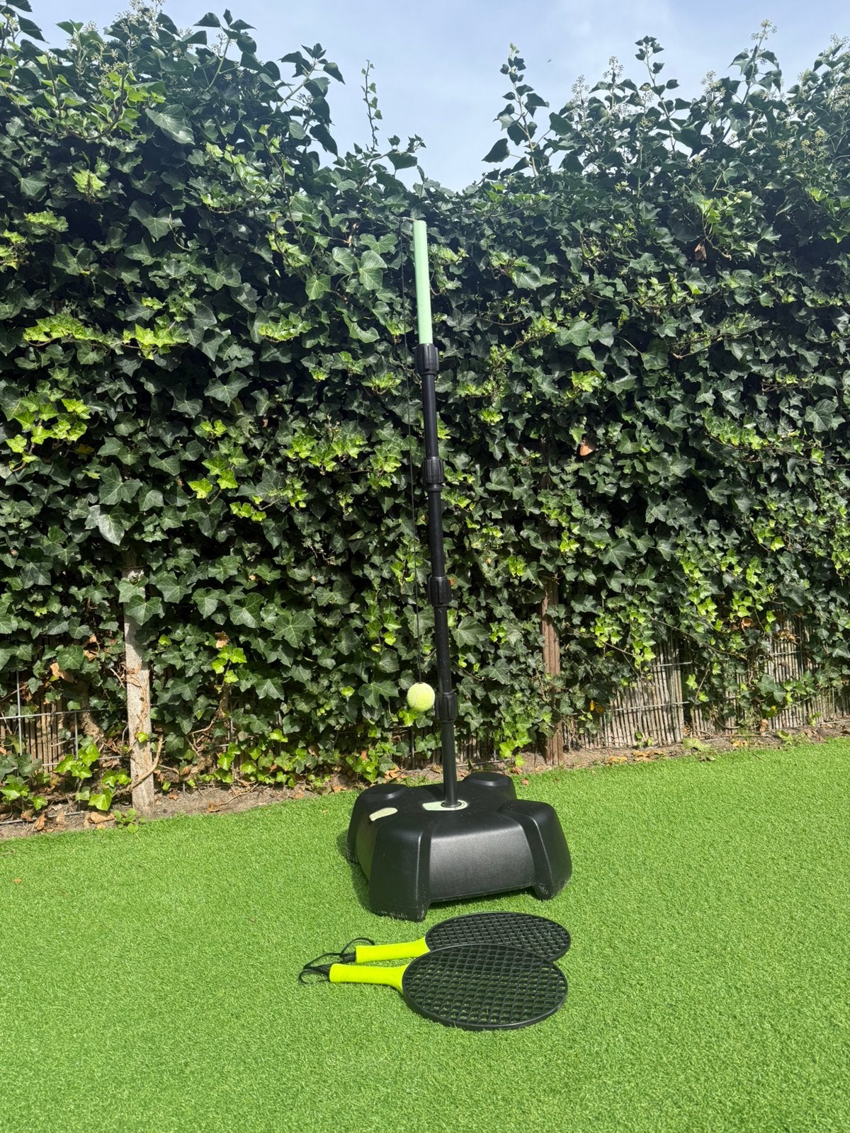 Tennispaal set, L00, Zo goed als nieuw, Racket, Ophalen