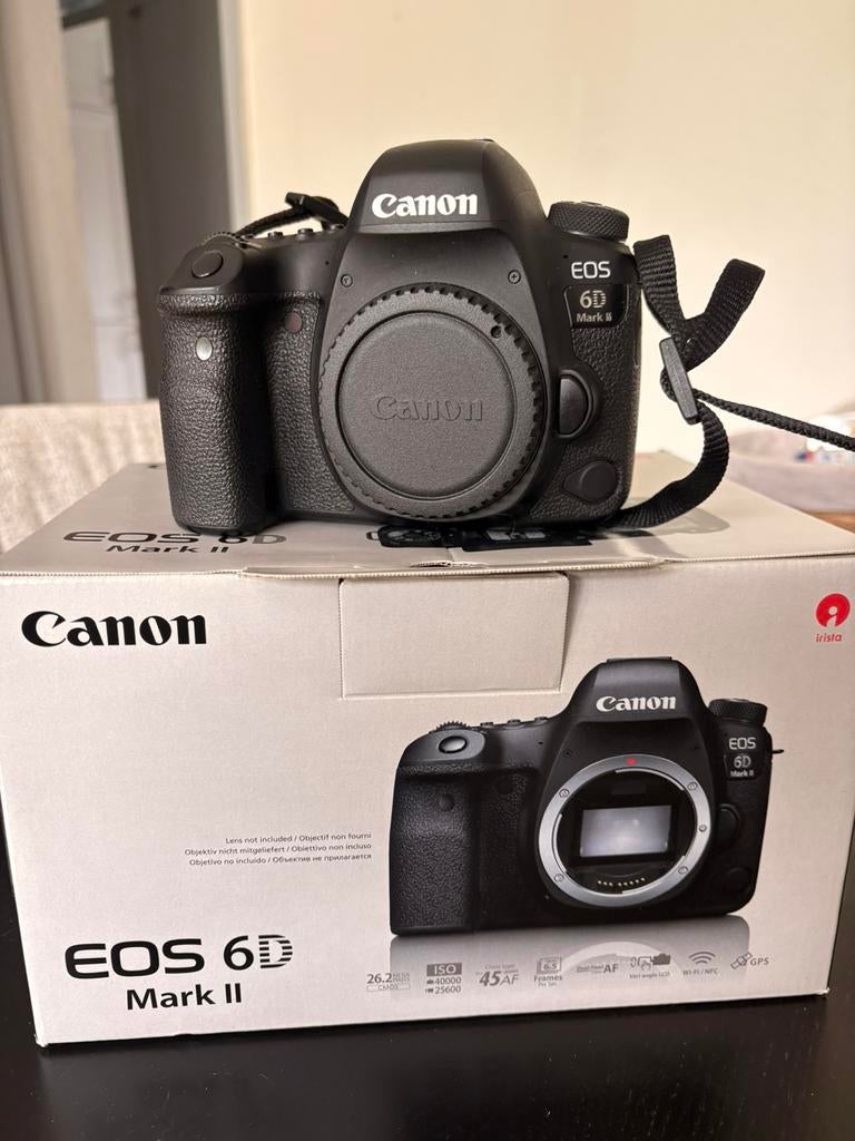 Canon EOS 6D mark ii, Audio, Tv en Foto, Fotocamera's Digitaal, Ophalen, Zo goed als nieuw, Canon, Geen optische zoom