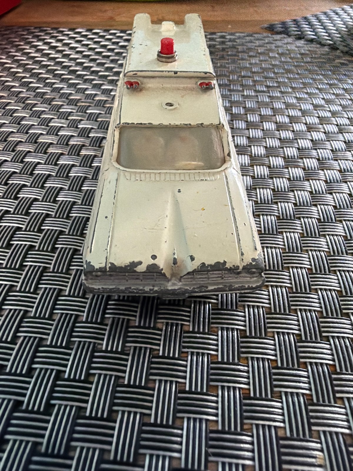 Vintage Speelgoed Ambulance - Jaren '60 dinky toys, Ophalen of Verzenden, Gebruikt