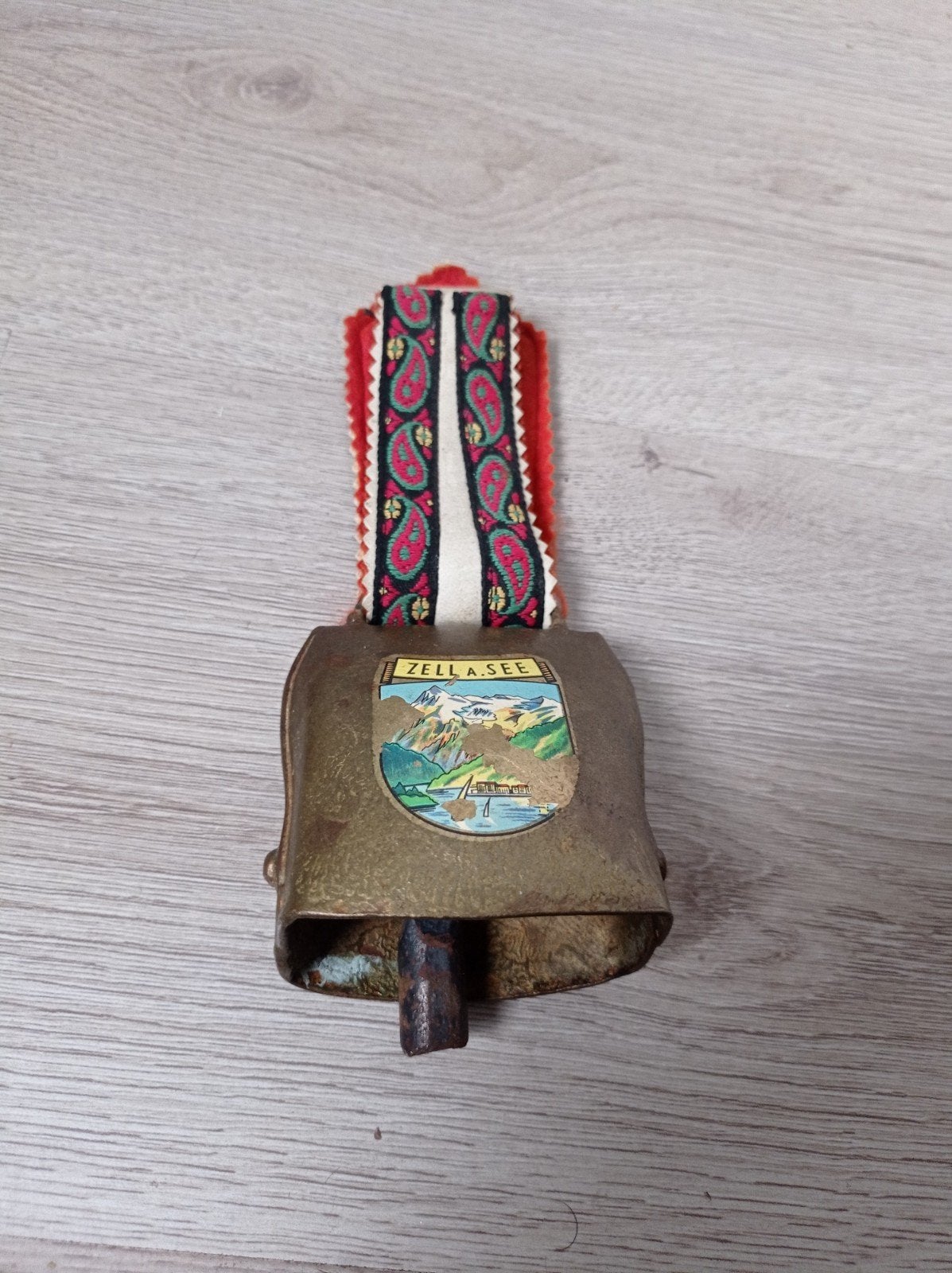 Vintage brons koebel 9 x 7 x 5 cm, Antiek en Kunst, Curiosa en Brocante, Ophalen of Verzenden