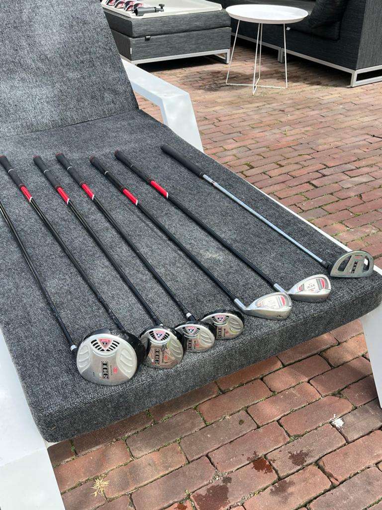 skymax Ice IX5 ix-5 Complete golfset 12 clubs trolley en tas, Ophalen, Zo goed als nieuw, Set, Overige merken