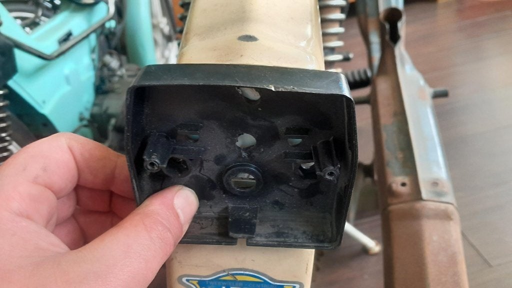 Puch Macho 2 Speed verlichtingplaat, Fietsen en Brommers, Ophalen, Gebruikt, Overige typen