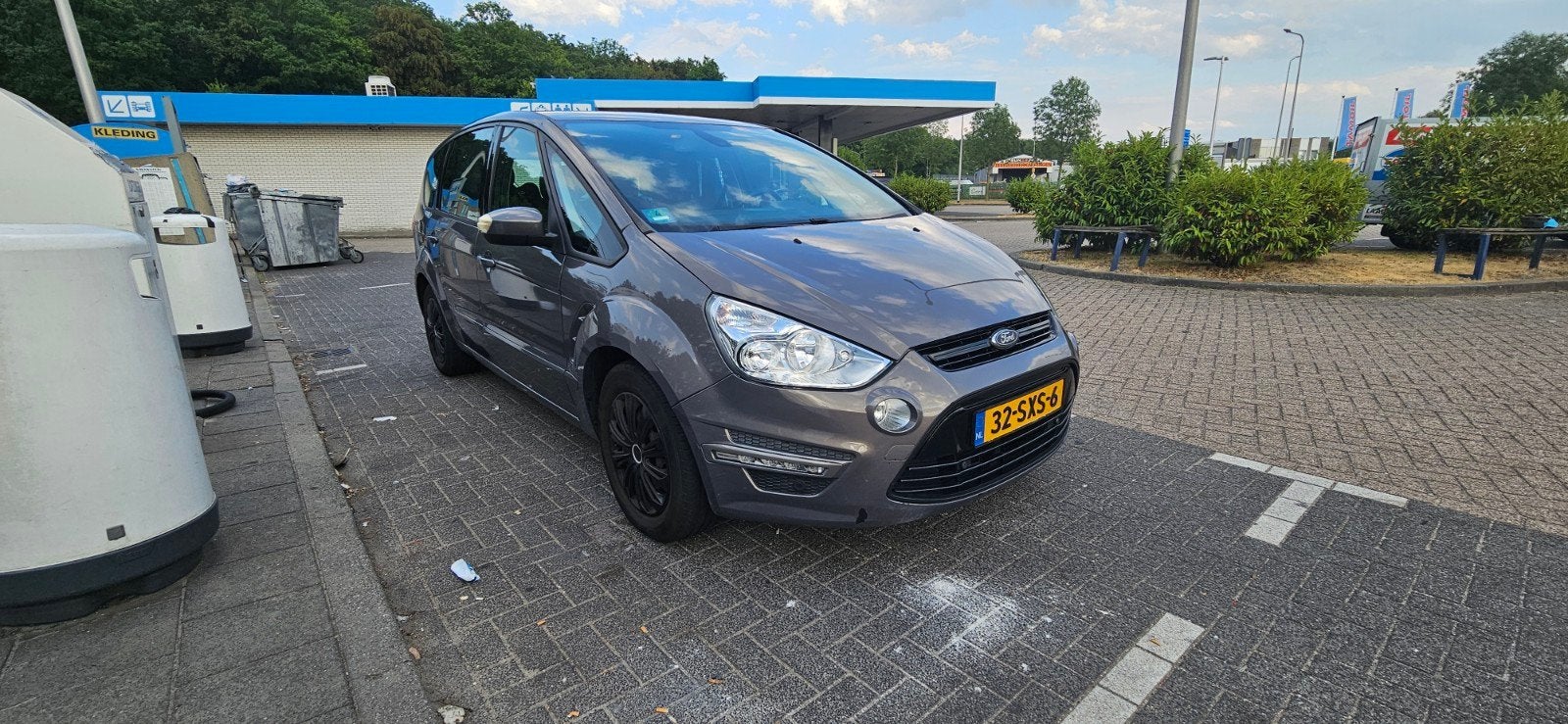 Ford S-Max 1.6 Scti Ecoboost 2012 Bruin, Auto's, Ford, Voorwielaandrijving, 1596 cc, 4 cilinders, Bruin