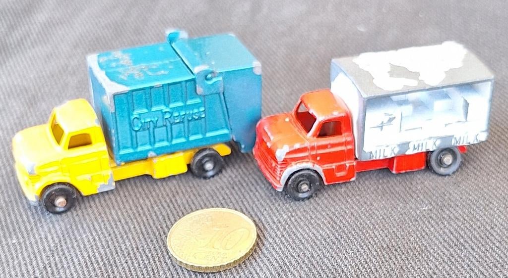 2 LONE STAR TUF-TOTS Vrachtwagentjes, Ophalen, Gebruikt, Bus of Vrachtwagen