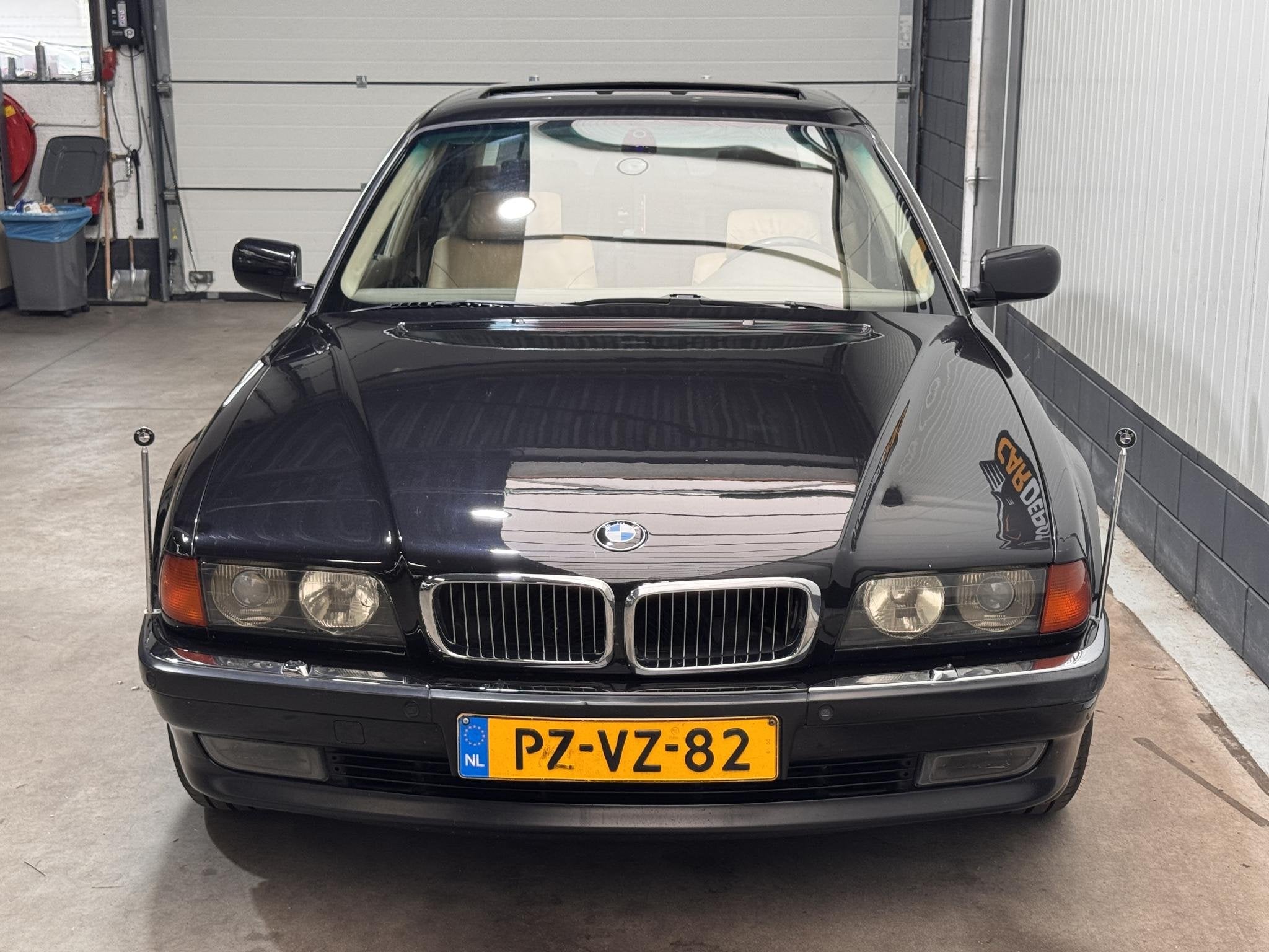 BMW 7-serie 750iL High-Line, Auto's, BMW, Automaat, Gebruikt, Beige, 12 cilinders
