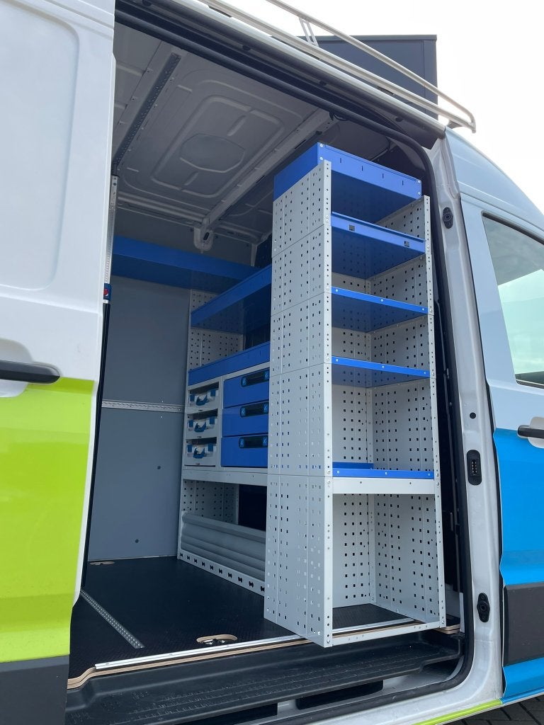 Bedrijfswagen inrichtingen Sprinter- Crafer- TGE- Transit, Ophalen of Verzenden, Bulters Bedrijfswageninrichtingen, Info@bulters.nl
