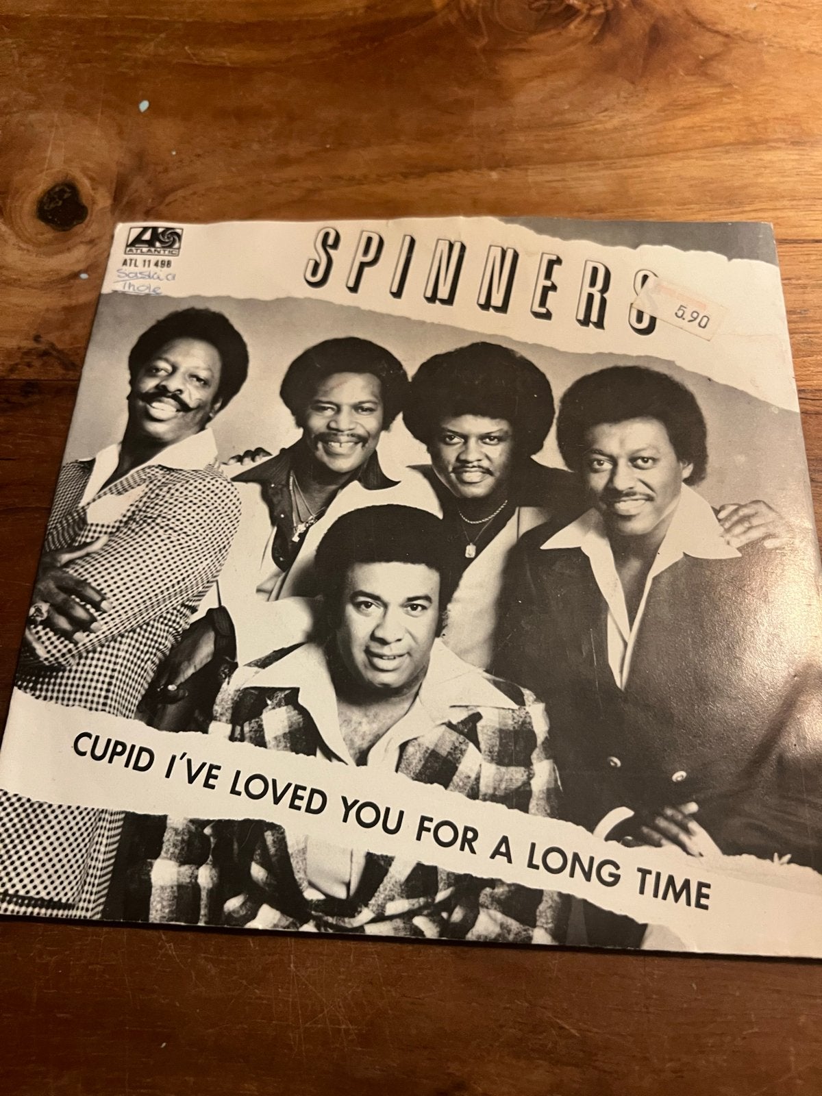 The Spinners - Cupid I've Loved You For A Long Time singletj, Gebruikt, 7 inch, Ophalen of Verzenden, EP