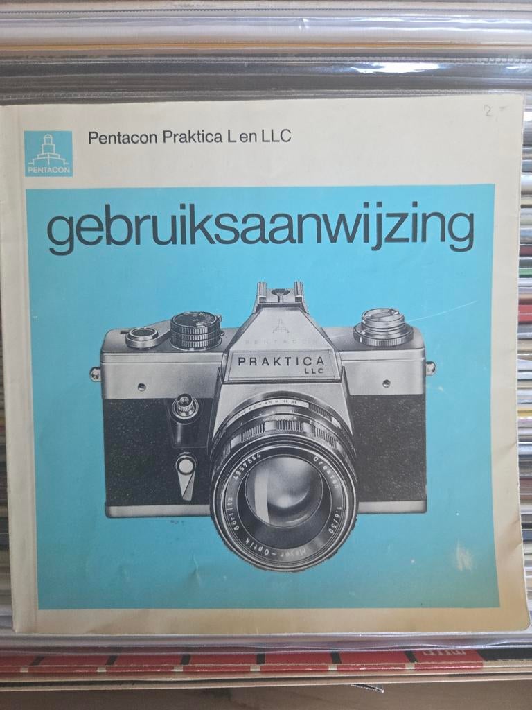 Gebruiksaanwijzing Pentacon Praktica L en LLC camera, Ophalen of Verzenden