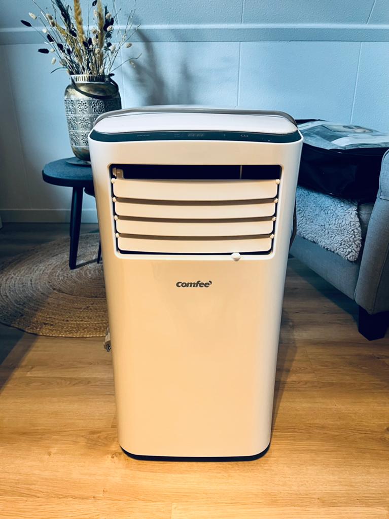 Mobiele airconditioner Comfee MPPH-09CRN7, Witgoed en Apparatuur, Airco's, Ophalen, Minder dan 60 m³, 3 snelheden of meer, Zo goed als nieuw
