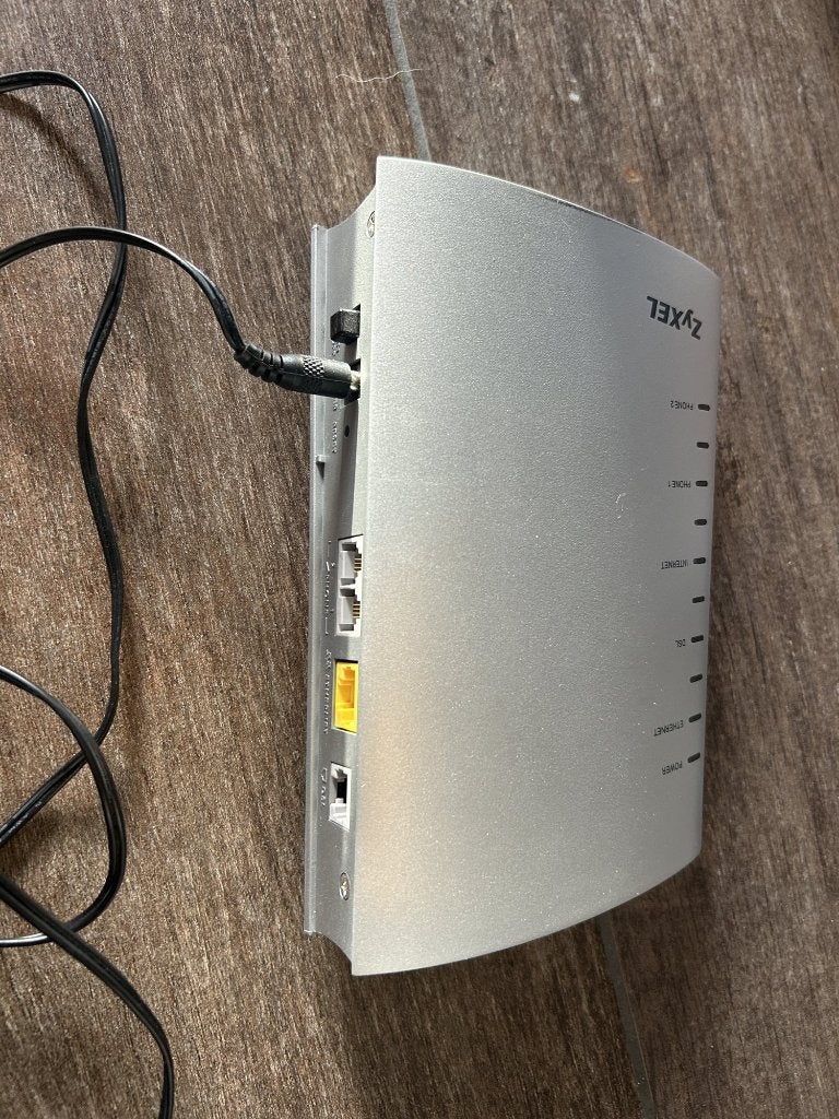 ZyXEL P-2602R-D1A router No. 401491 Router, Ophalen of Verzenden, Gebruikt