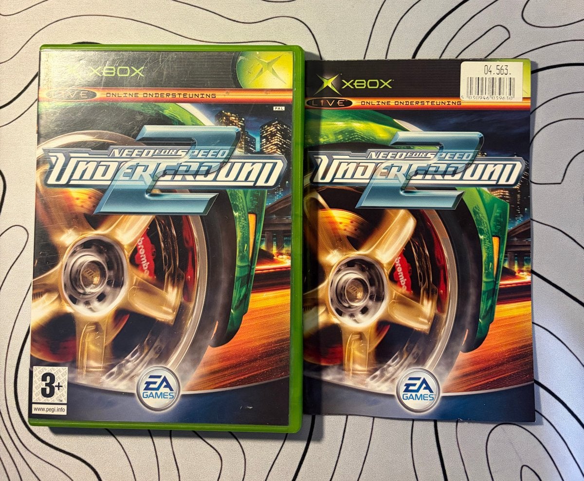 Need for Speed Underground 2 - Xbox Original, Gebruikt, 1 speler, Racen en Vliegen, Eén computer