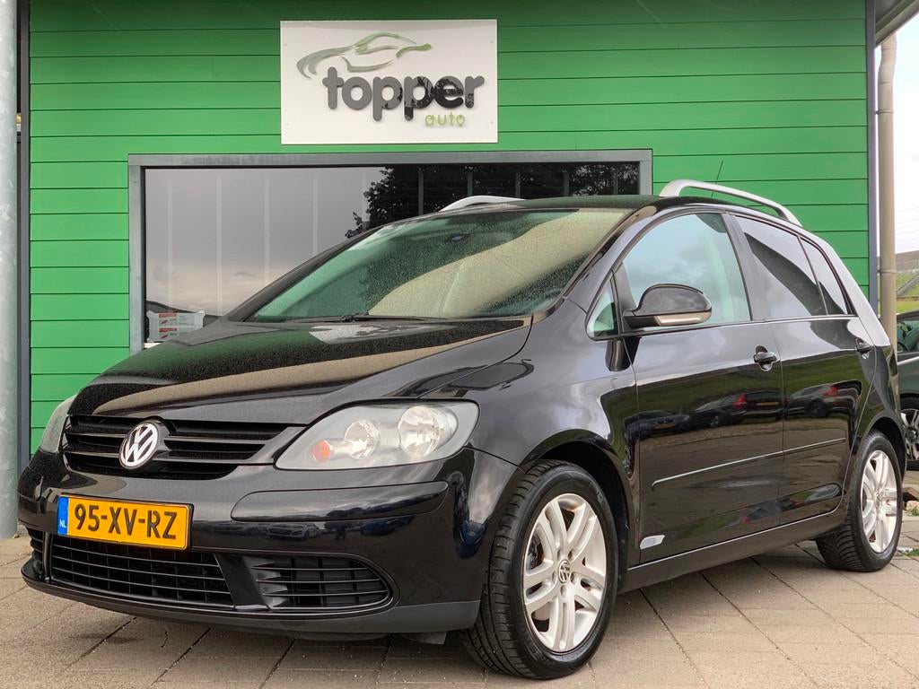 Volkswagen Golf Plus 1.6 FSI Optive 3|Navi|ClimateControl|Cr, Gebruikt, 4 cilinders, 116 pk, Zwart
