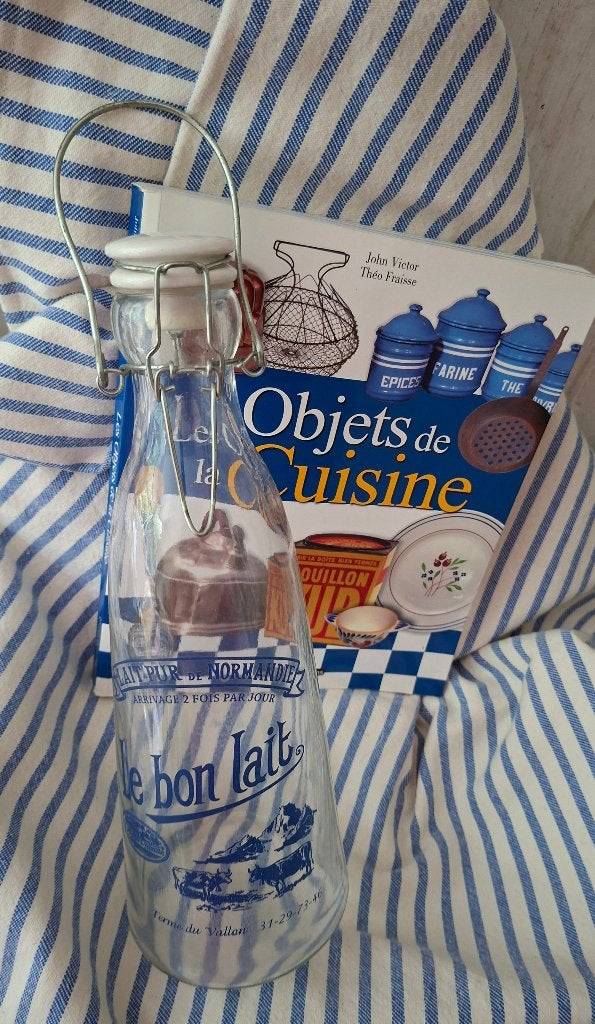 Oude originele Franse melkfles Le bon Lait 'PiFrance', Ophalen of Verzenden
