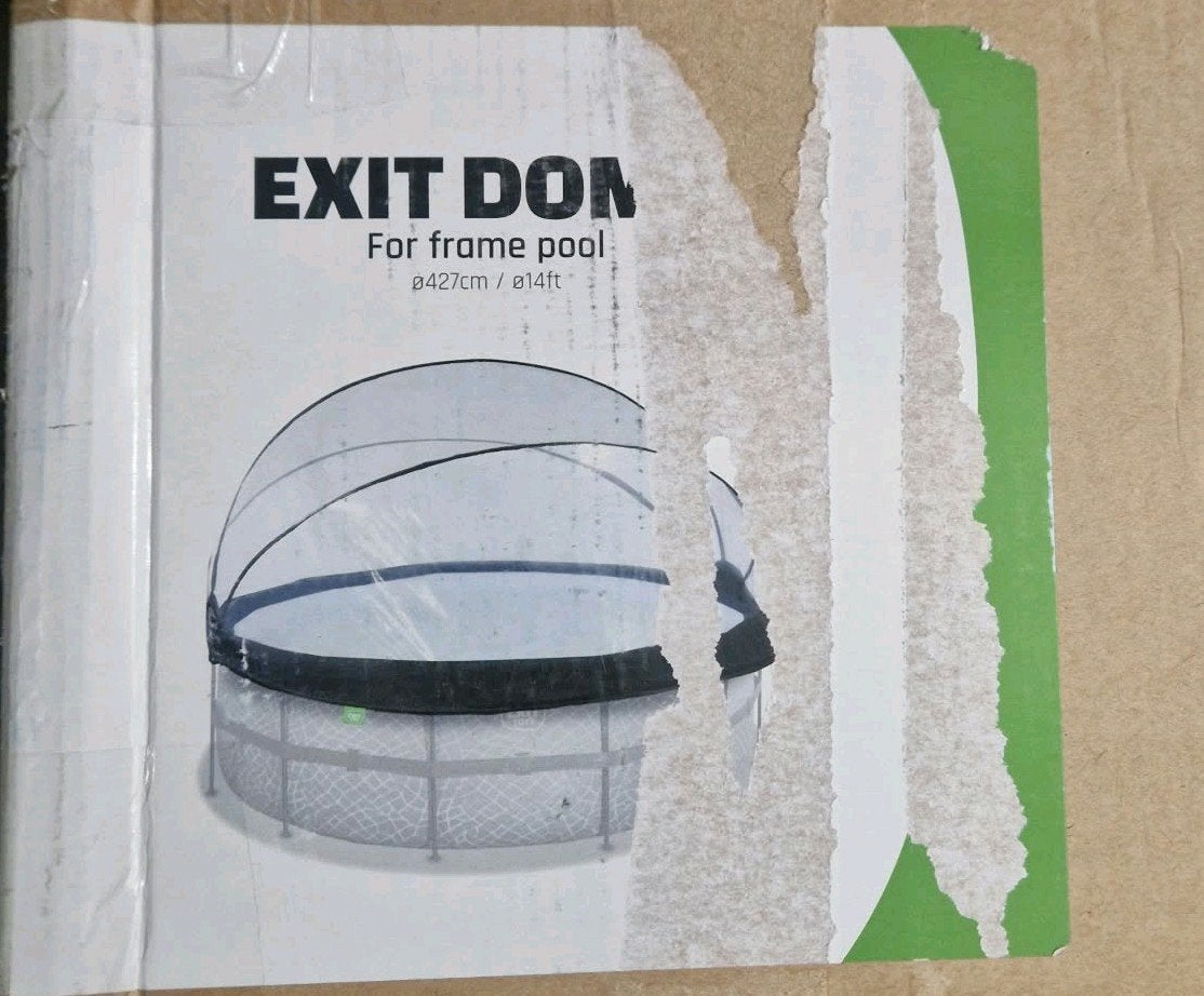 EXIT Pool Dome voor frame zwembad Ø427cm, Minder dan 80 cm, Overige typen, Rond, Ophalen of Verzenden