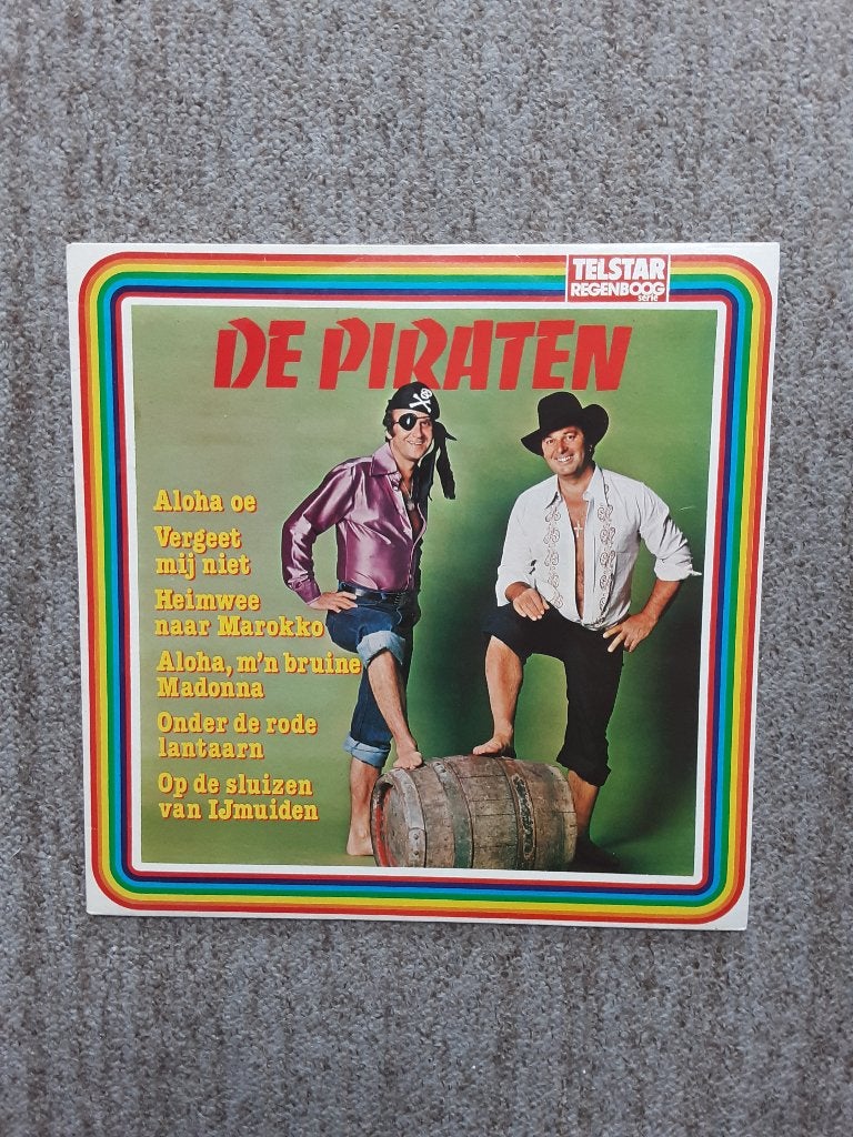 vinyl lp De Piraten de piraten, Cd's en Dvd's, Vinyl | Nederlandstalig, LP, Gebruikt, Ophalen of Verzenden, Levenslied of Smartlap