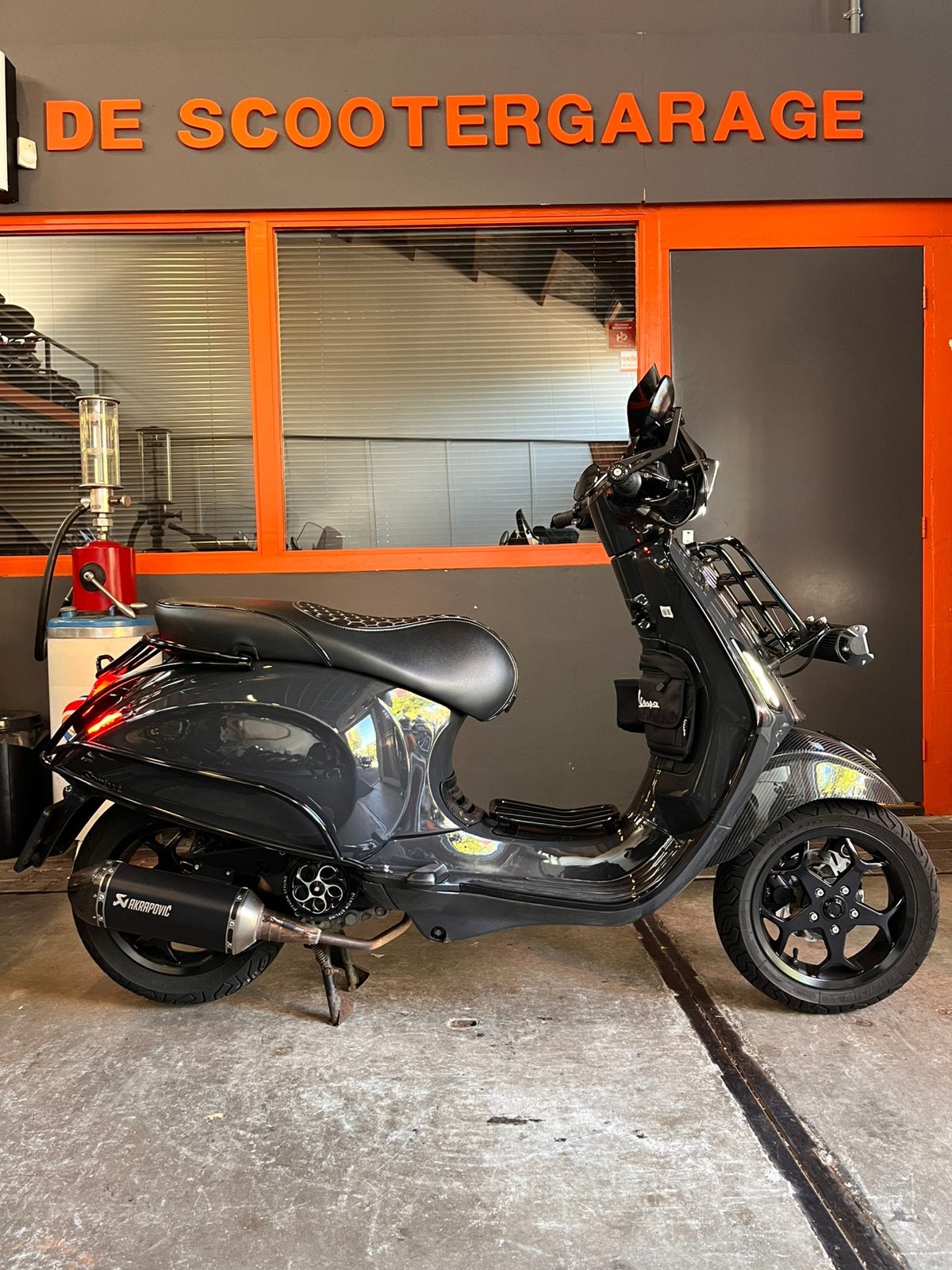 Vespa Sprint e3 brom 45km 2018 FULL CUSTOM, Vespa, Gebruikt, Overige modellen, Vespa