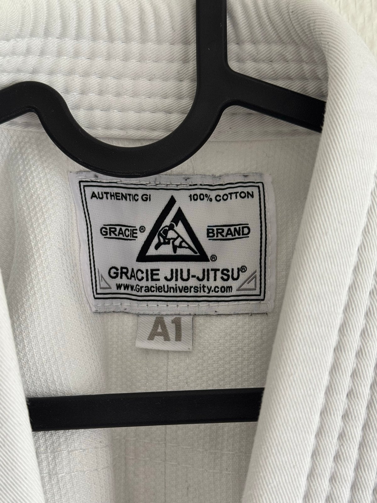 Gracie Jiu-Jitsu Gi Set (Jas + Broek) - Pearl Gi Twill, Gebruikt, Vechtsportpak, Ophalen of Verzenden, Jiu-Jitsu