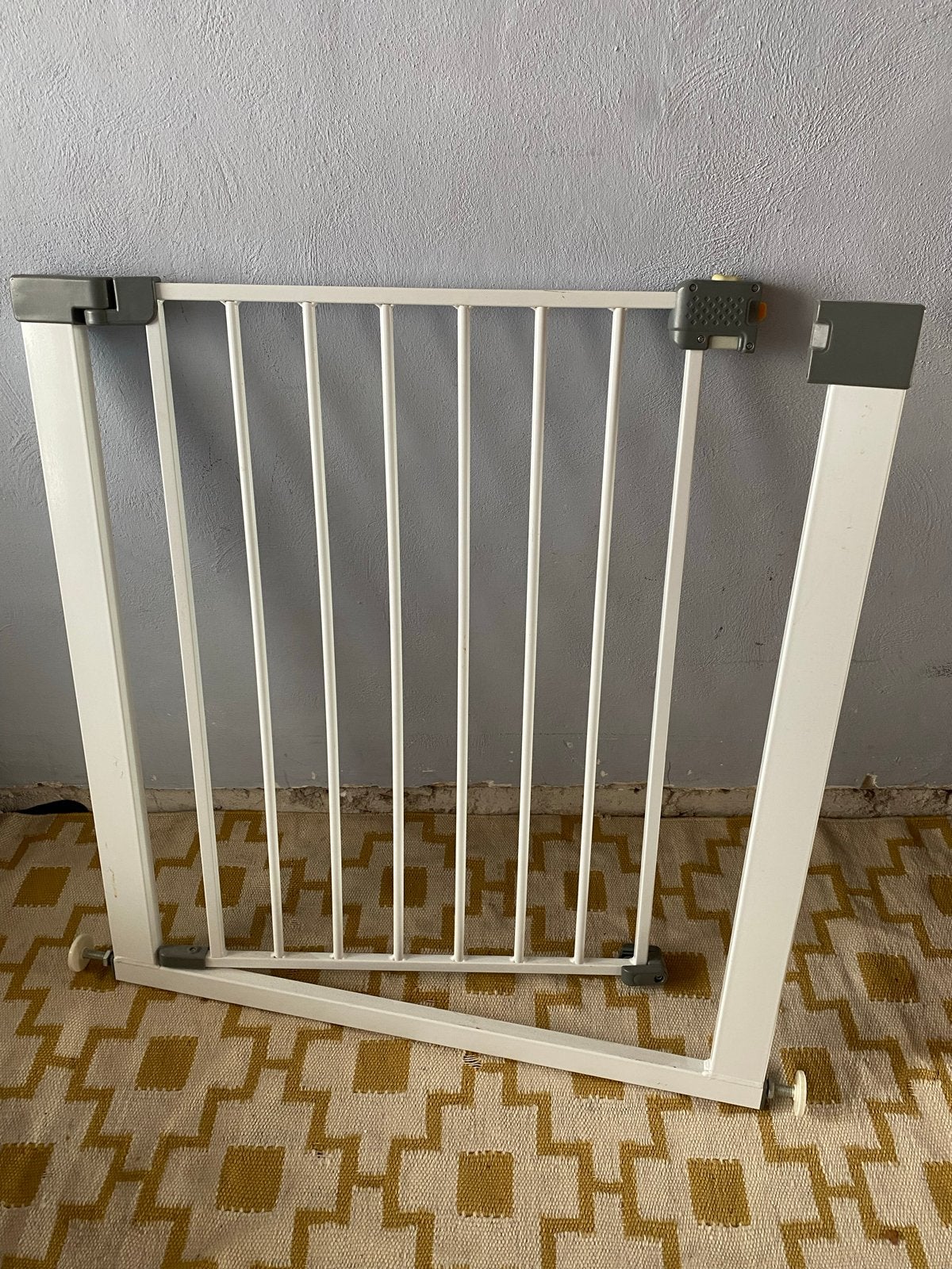Wit metalen klemhekje voor kinderen, Ophalen, Gebruikt, Klemhekje, Metaal of IJzer