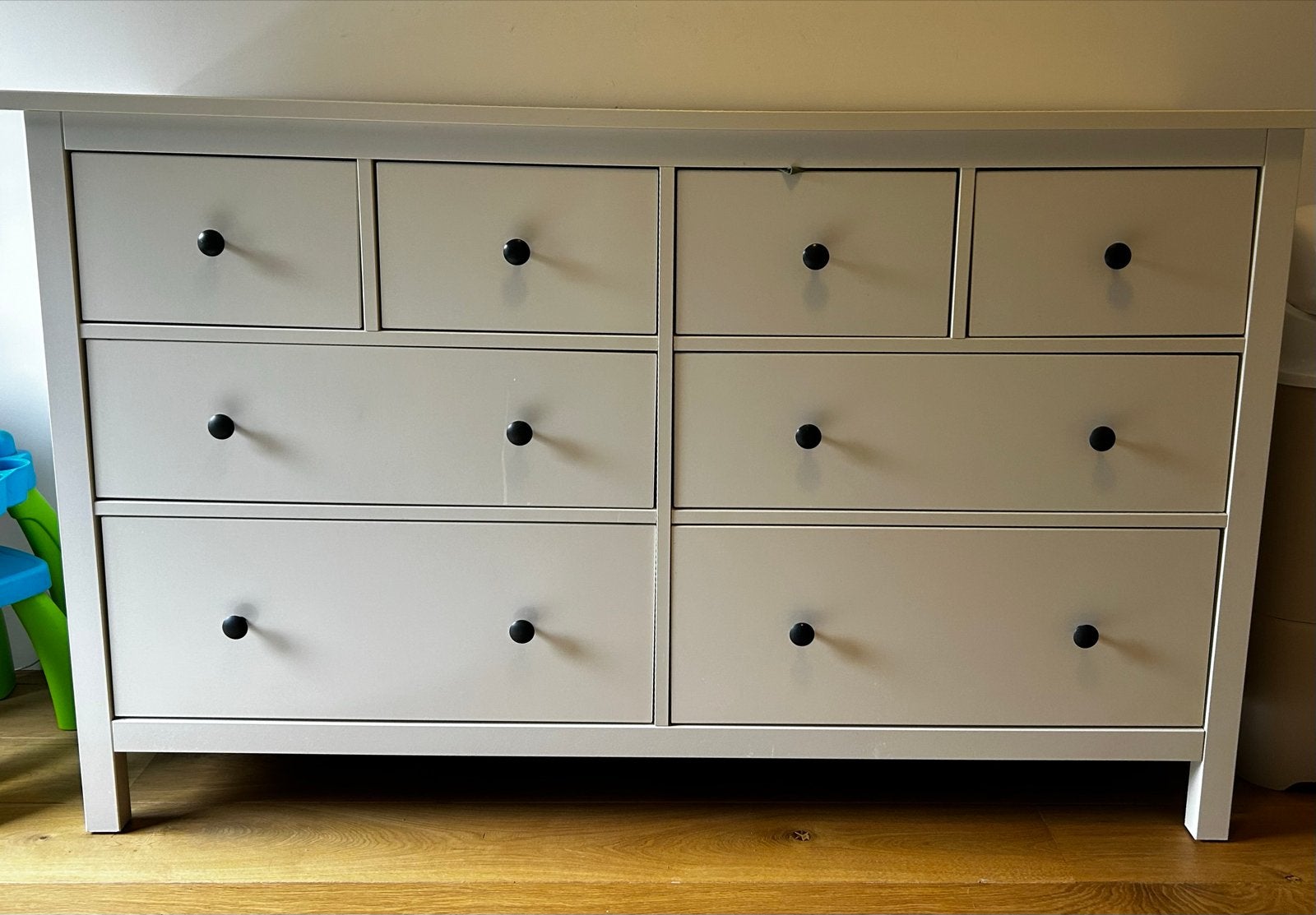 IKEA Hemnes ladekast wit - 8 lades, Ophalen, Gebruikt, 5 laden of meer, 150 tot 200 cm
