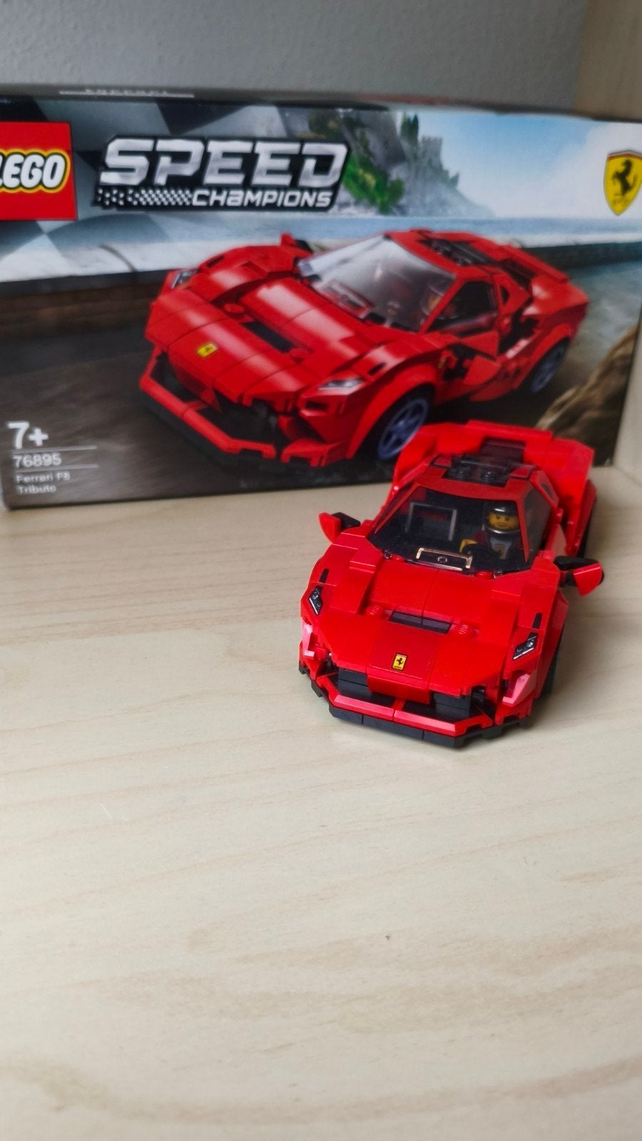 LEGO Speed Champions Ferrari F8 Tributo, Ophalen, Zo goed als nieuw, Overige merken