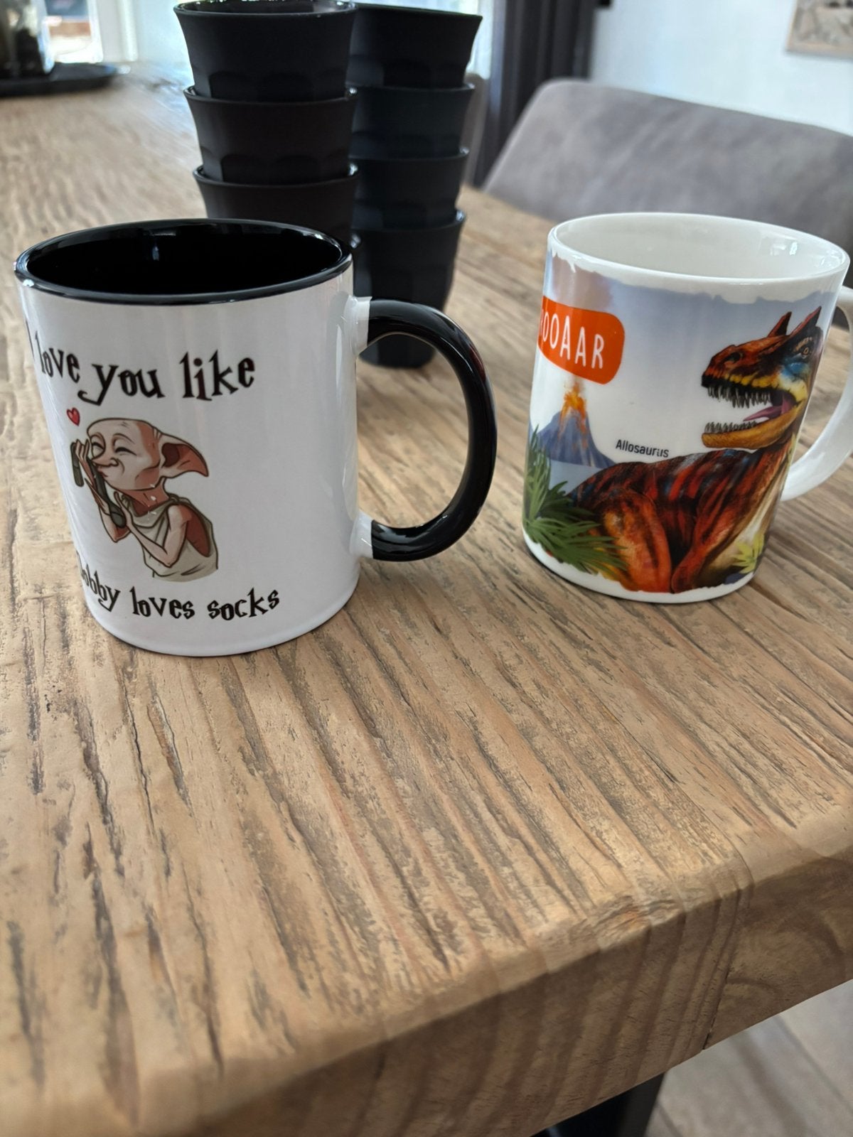 2 kindermokken, Huis en Inrichting, Ophalen of Verzenden, Zo goed als nieuw, Overige stijlen