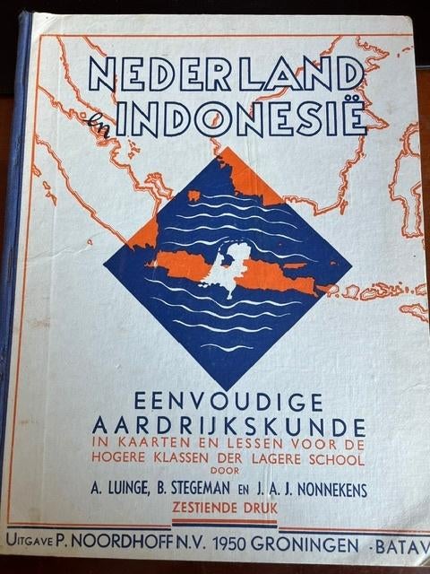 Nederland en Indonesië, Gelezen, Ophalen of Verzenden, Aardrijkskunde, Noordhoff Uitgevers