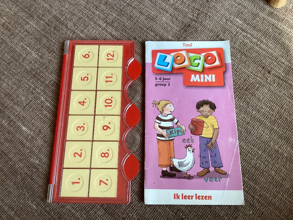 Speelgoed mini loco, Kinderen en Baby's, Speelgoed | Houten speelgoed, Ophalen, Gebruikt, Overige typen
