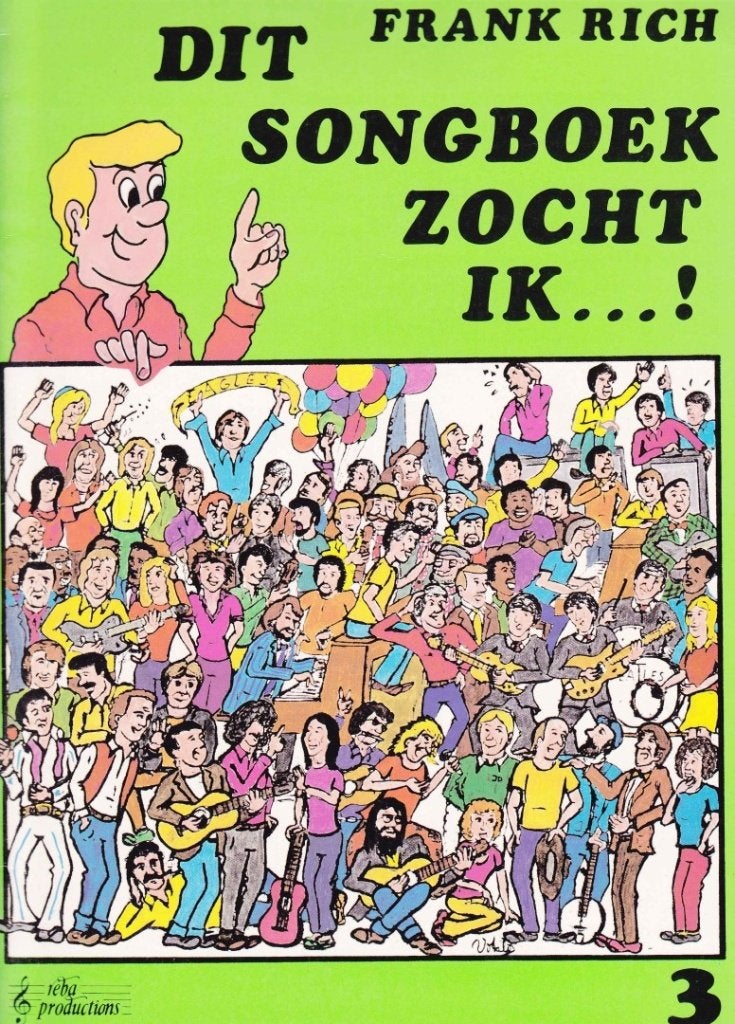 Dit songboek Frank Rich deel 3 net boek, Ophalen of Verzenden, Artiest of Componist, Populair, Gitaar