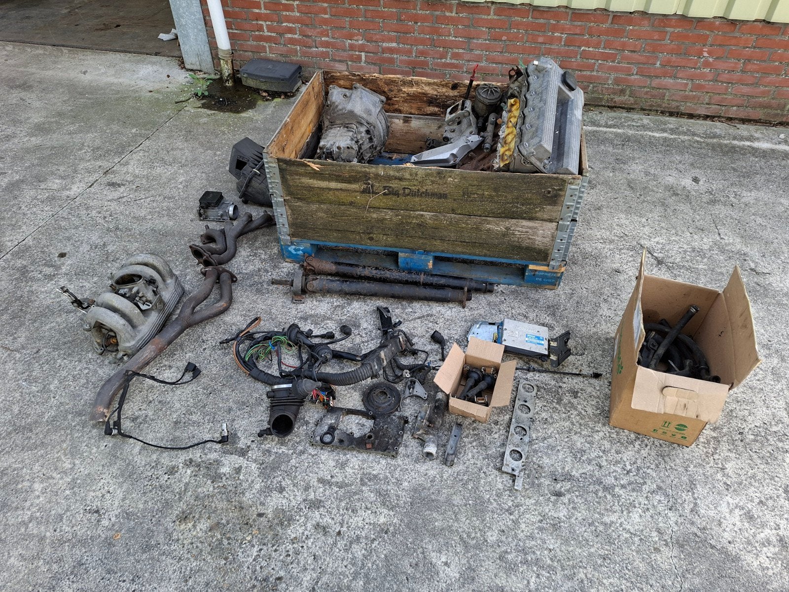 BMW e30 318iS M42 motor, Gebruikt, -, -, Ophalen of Verzenden