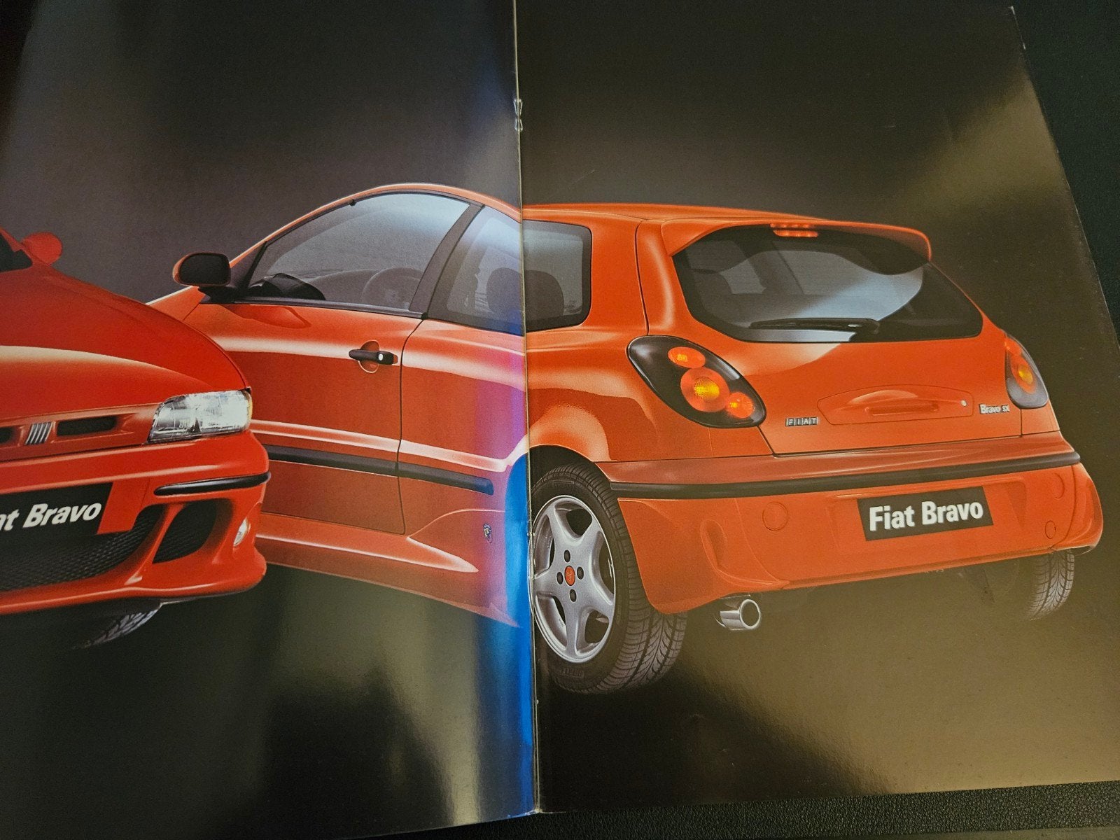 Brochure Fiat Bravo accessories Abarth 1996, Ophalen of Verzenden, Zo goed als nieuw, Overige merken