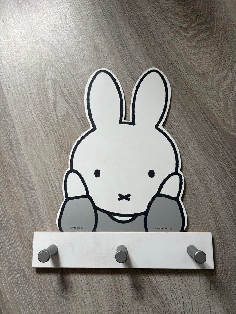 Nijntje wandkapstok voor kinderkamer, Gebruikt, Minder dan 100 cm, Hout, Ophalen
