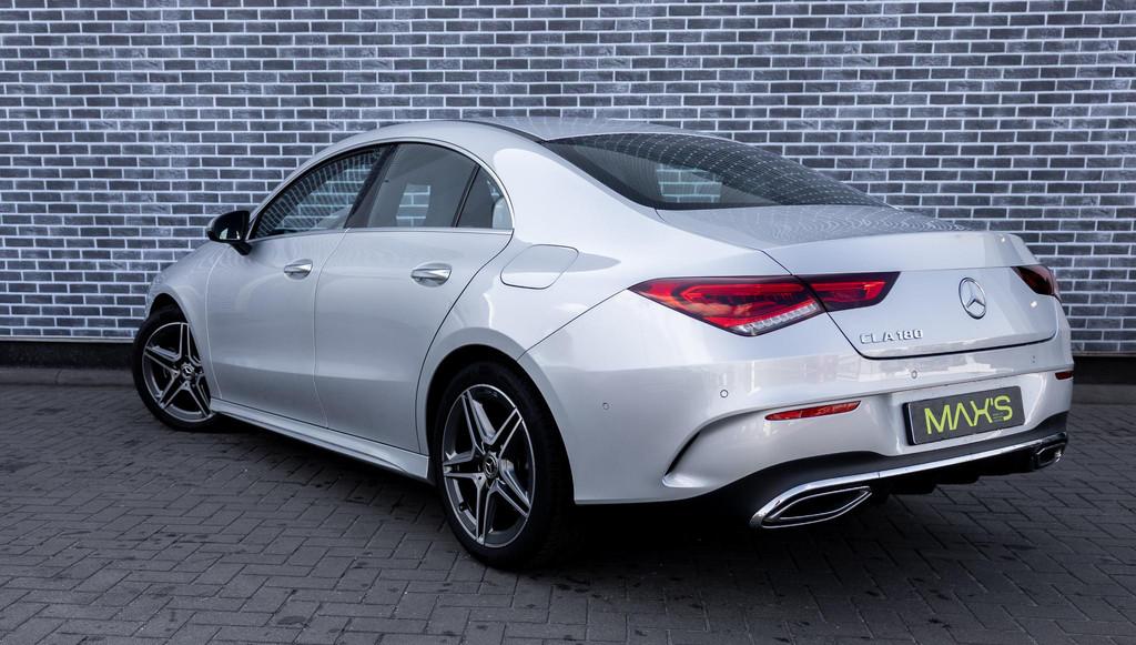 Mercedes-Benz CLA-klasse 180 AMG Line | Apple Carpaly | Andr, 136 pk, Gebruikt, 4 cilinders, Leder en Stof