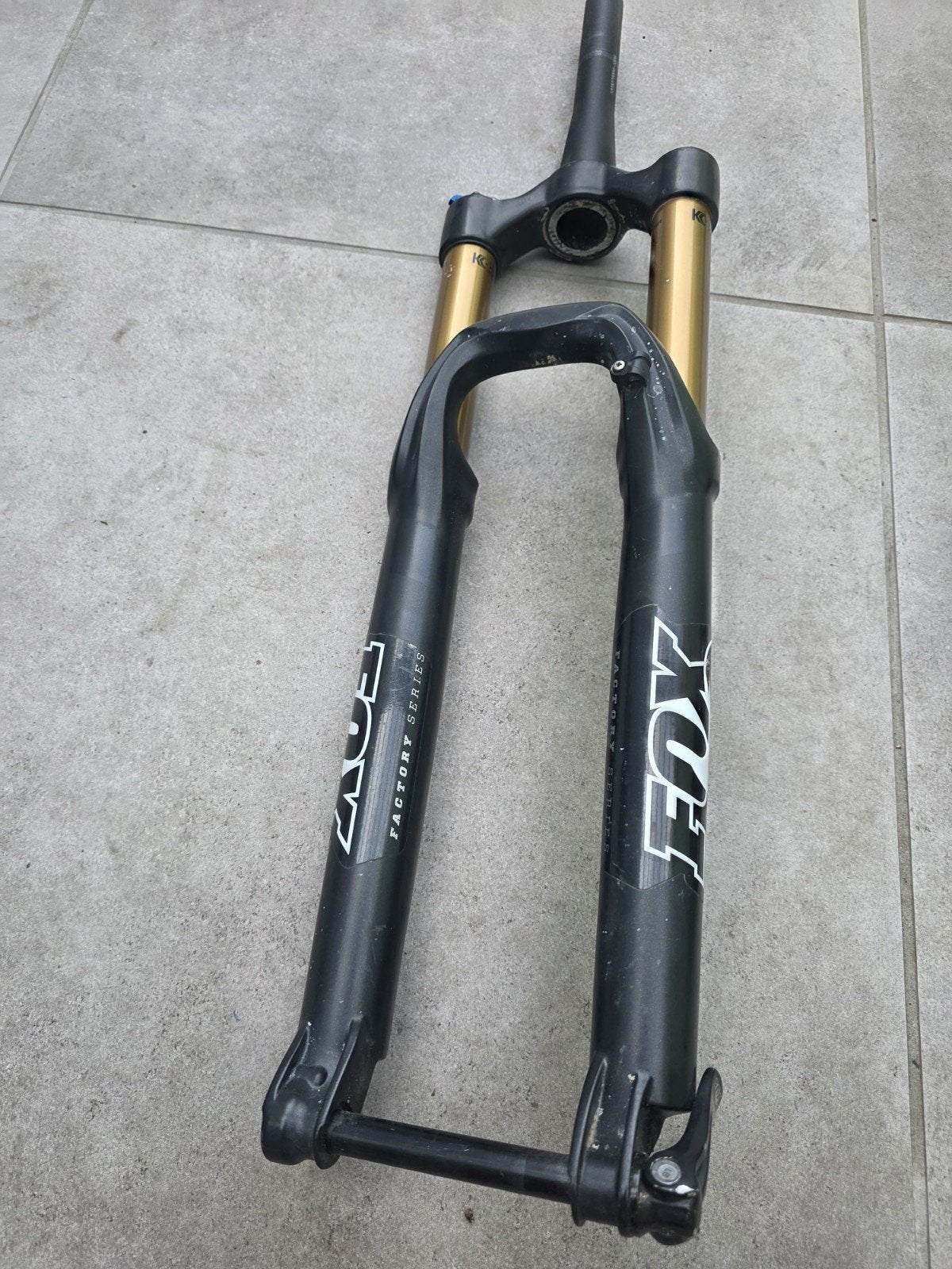 FOX Factory Series Voorvork (160mm veerweg) - Mountainbike, Ophalen, Gebruikt, FOX, Voorvork