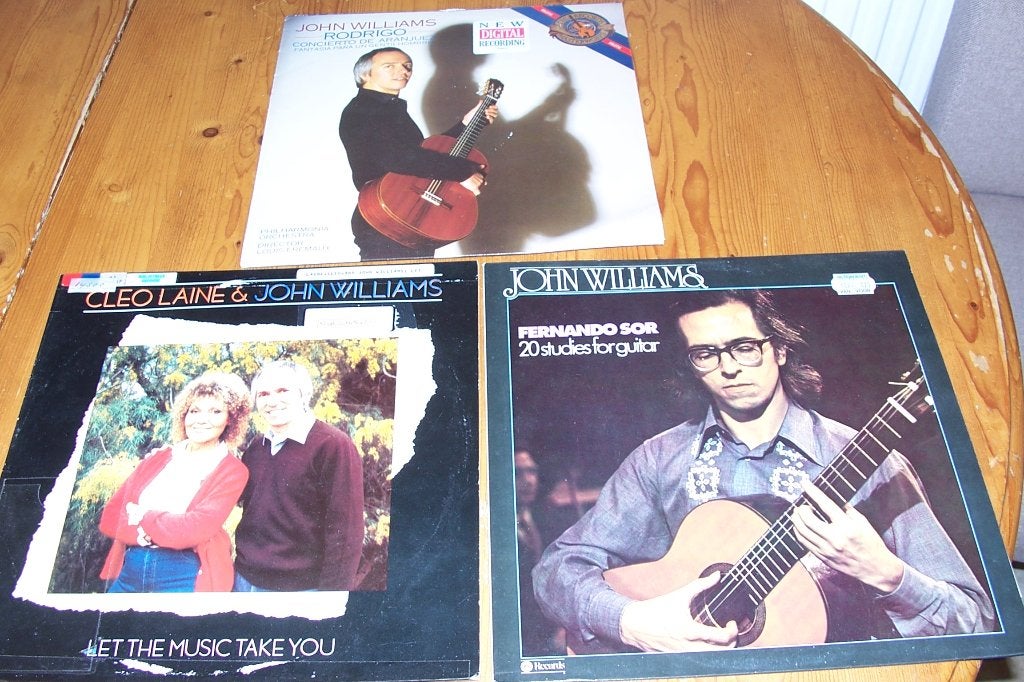 john williams 3 lp's, LP, Gebruikt, Ophalen of Verzenden, 12 inch