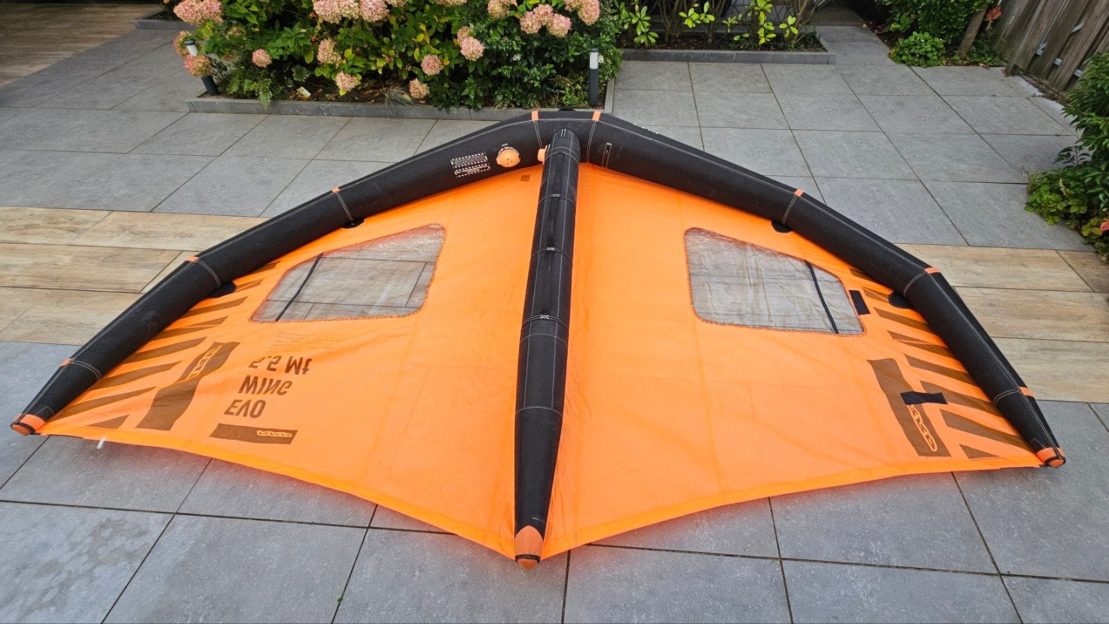 RRD EVO wing 5.5 met handles, Ophalen of Verzenden, Gebruikt, Wingsurf-wing