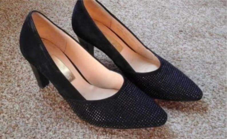 Zwarte Gabor pumps maat 35, Ophalen, Pumps, Zwart, Gabor