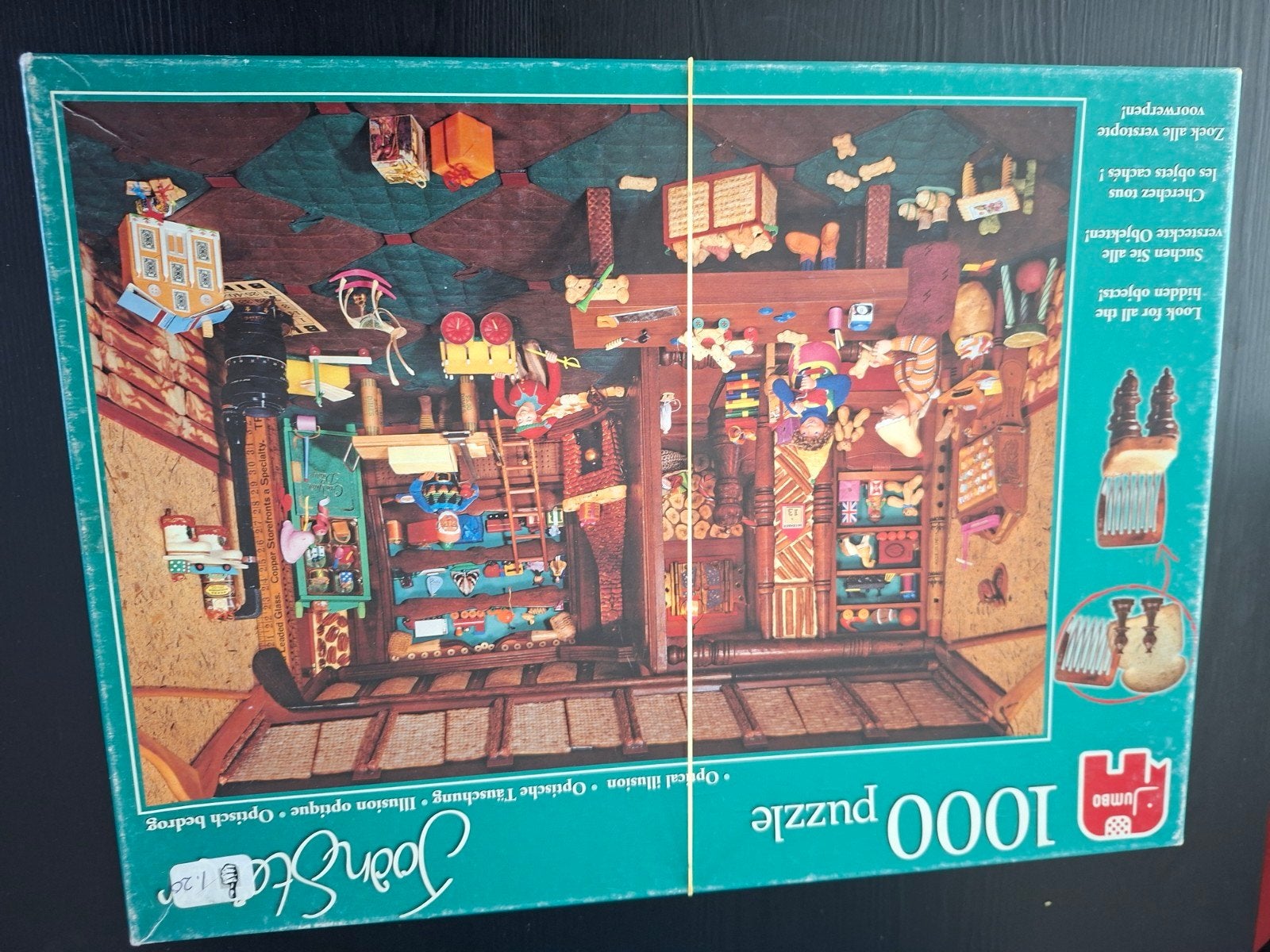 Diverse 1000-stukjes puzzels - Gebruikt, Ophalen, Gebruikt