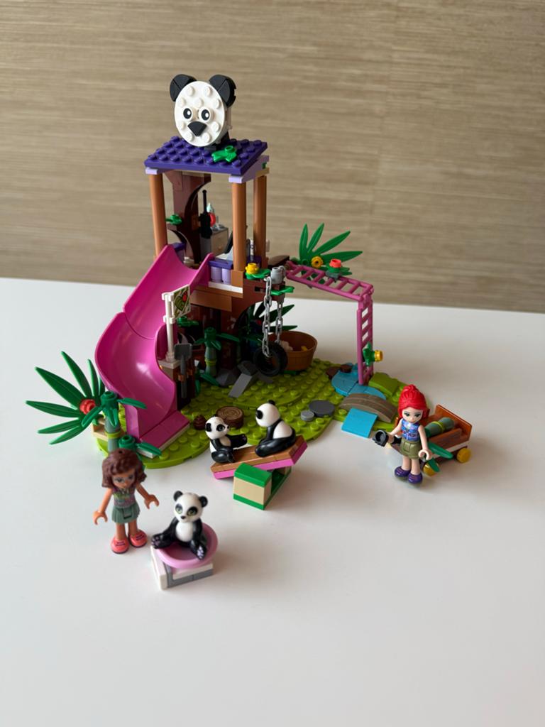 LEGO Friends Panda Boomhut 41422, Ophalen of Verzenden, Zo goed als nieuw, Overige merken