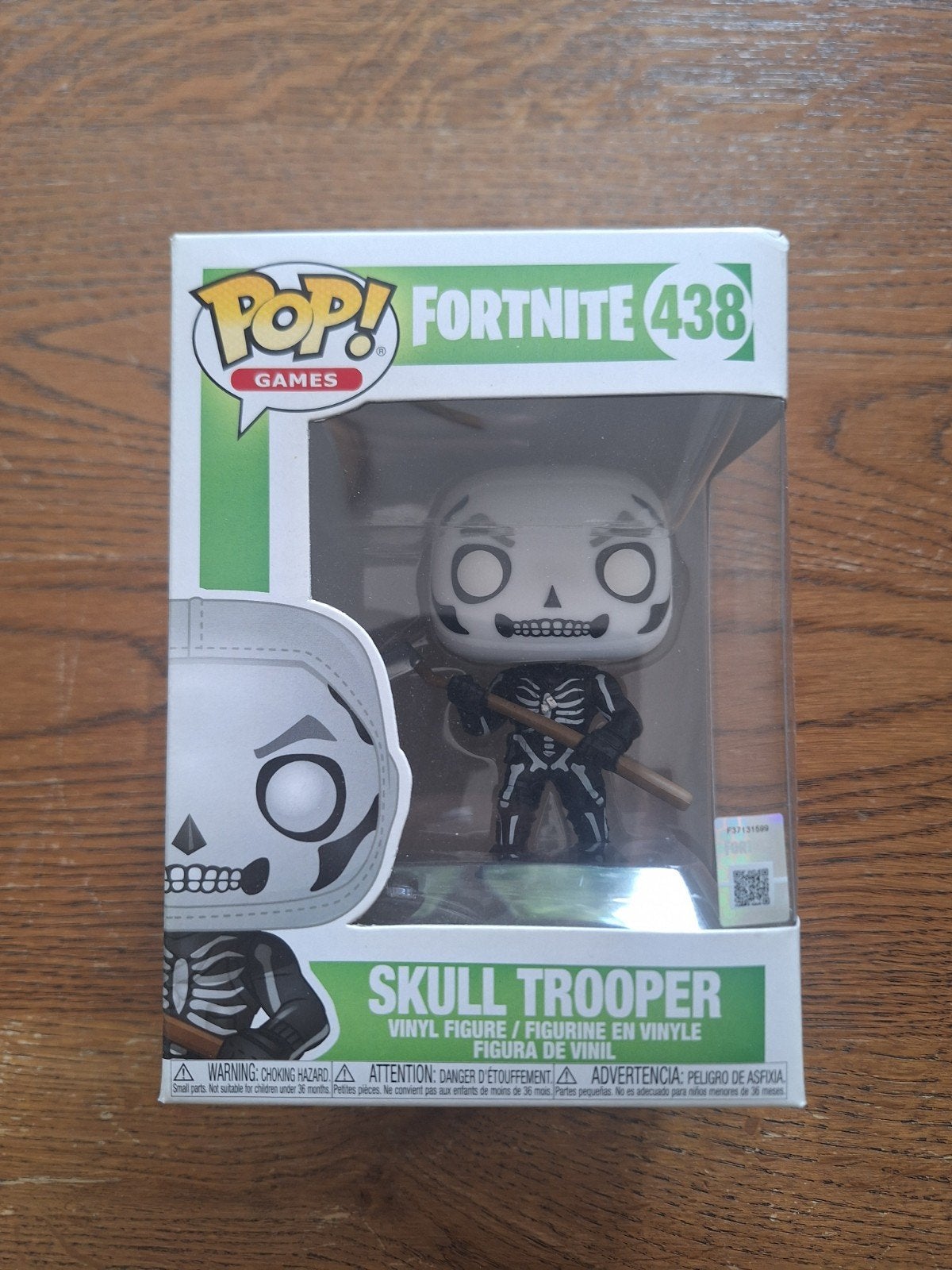 Funko Pop! Fortnite Skull Trooper #438, Ophalen of Verzenden, Zo goed als nieuw