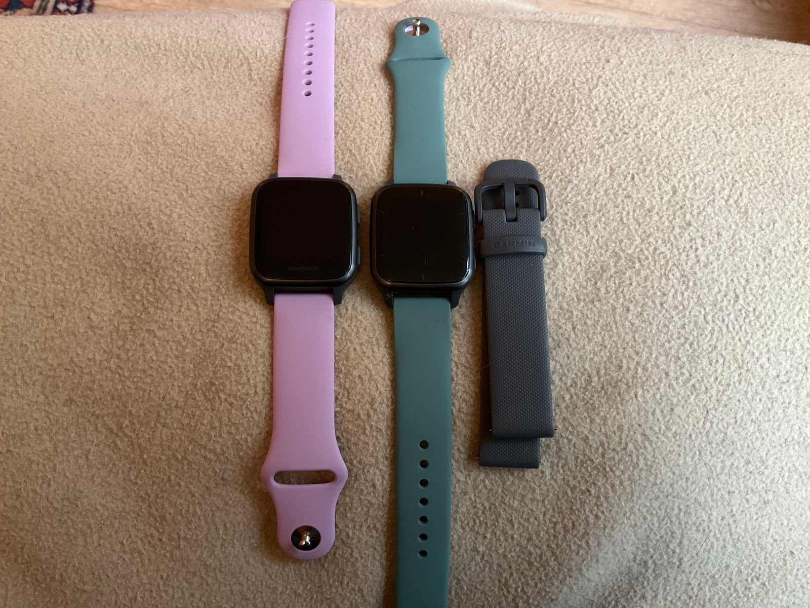 Garmin Venu Sq  smartwatch met oplader, Ophalen of Verzenden, Zo goed als nieuw, Zwart, Android