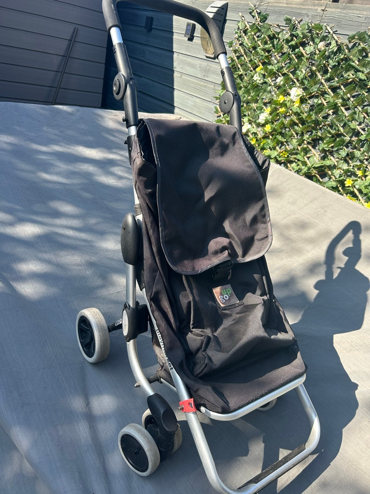 Boodschappenwagen - Zwart, Ophalen, Gebruikt, Zwart, 30 cm of meer