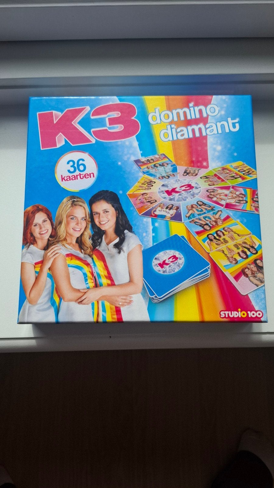K3 Domino Diamant - Compleet Gezelschapsspel, Een of twee spelers, Ophalen of Verzenden, Gebruikt, Studio 100