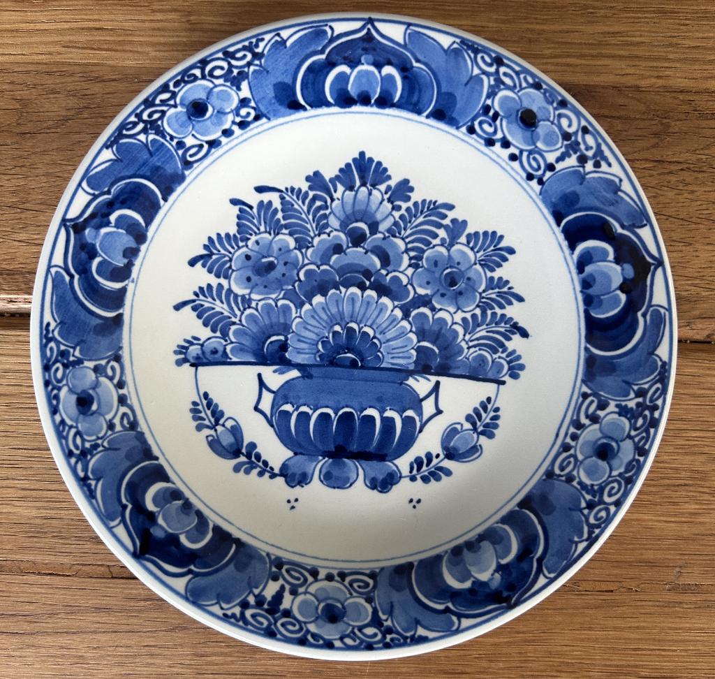 bord vd Porceleyne Fles uit 1978, Ophalen of Verzenden